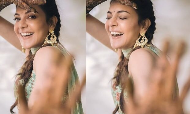 Bride to be Kajal Aggarwal shared her Mehendi ceremony photos!