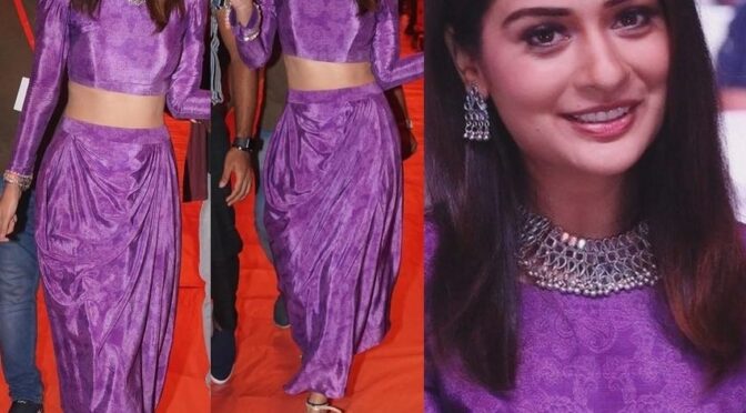 Payal Rajput in geethika kanumilli for Aha Promotional event!