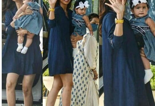 Shilpa shetty and her daughter looking adorable!