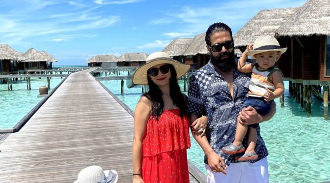 KGF yash family holidaying in Maldives!