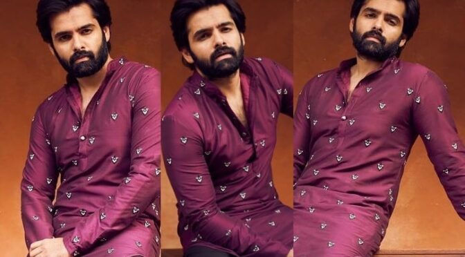 Ram pothineni in Kunal Rawal for promotions of “RED Movie”.