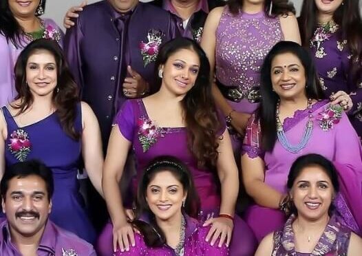 1980’s stars stuns in purple outfits!