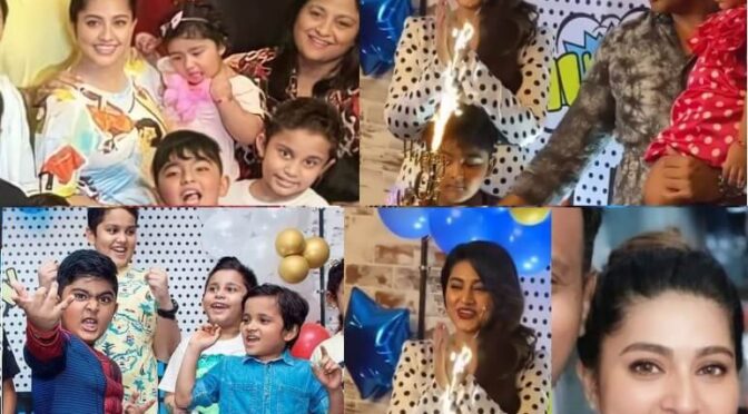 Actress Sneha prasanna Son Vihaan 6th birthday Celebration photos!