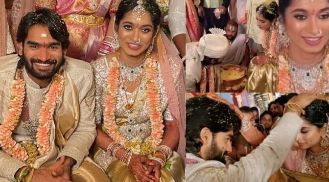 RX 100 Actor Kartikeya And Lohitha’s Wedding photos !