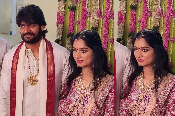 Actor Kartikeya and Lohitha reddy stuns in traditional outfits for Vratham pooja!