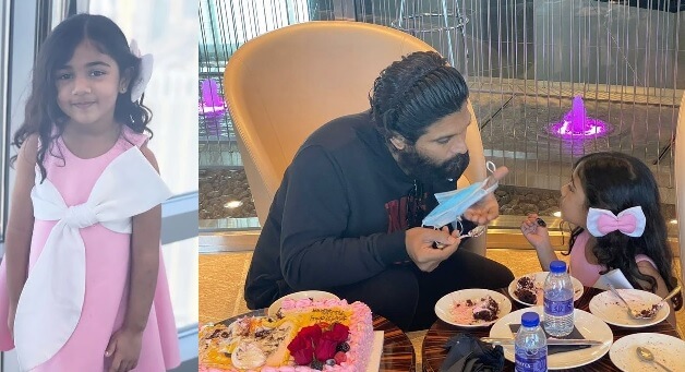 Allu Arjun celebrates Allu Arha’s 5th birthday in Dubai!