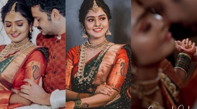 Krishna Tulasi Serial Actress Aishwarya Engagement Photos
