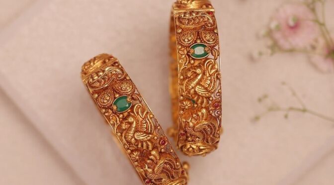 22 Carat gold bangles designs by CBJ Jewllery!