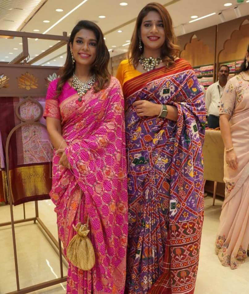 Sreeja and sushmitha konidela stuns in traditional outfits! |  Fashionworldhub