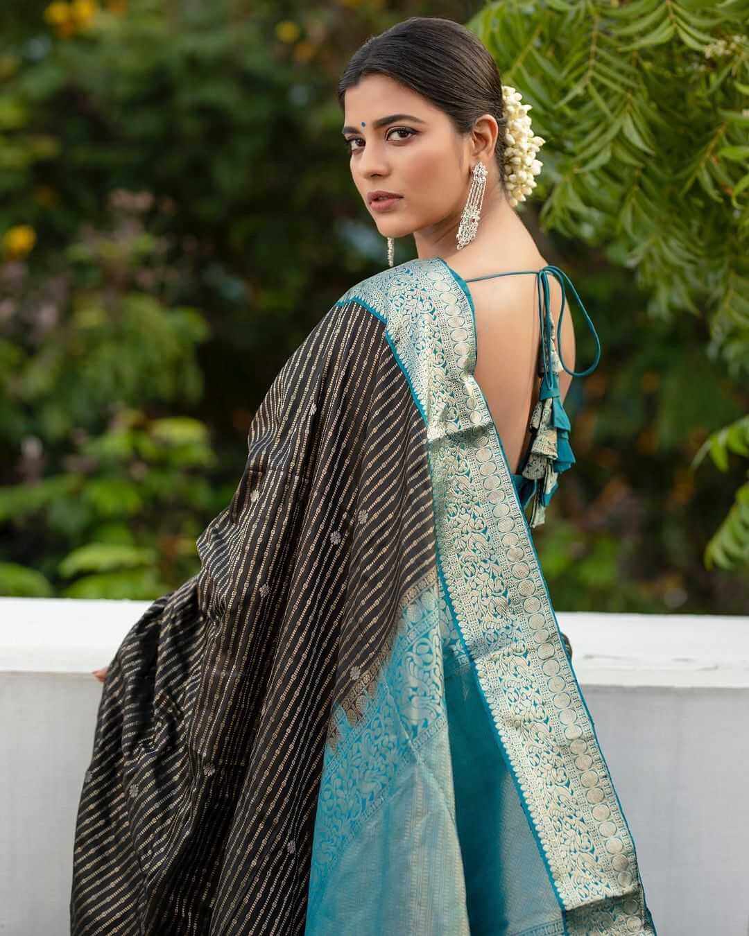 Aishwarya Rai in Tarun Tahiliani Saree  South India Fashion