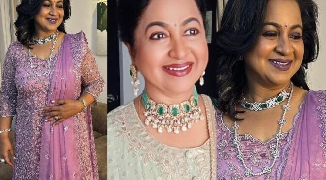 Radhika looks beautiful in wedding guest look!