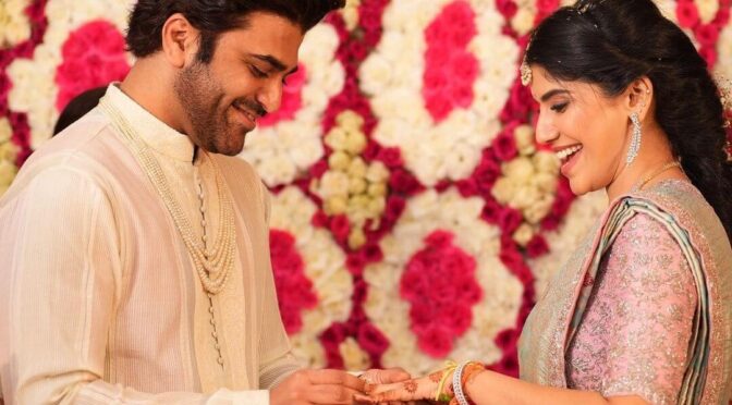 Actor Sharwanand gets engaged to Rakshita!
