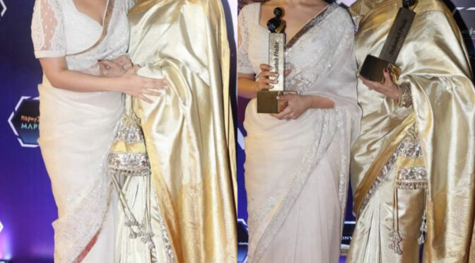 Rekha and Alia bhat at Dadasaheb Phalke 2023 Awards!