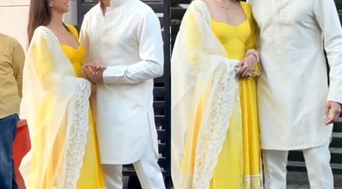 Kaira Advani and Sid malhotra in Matching outfits by Manish malhotra!